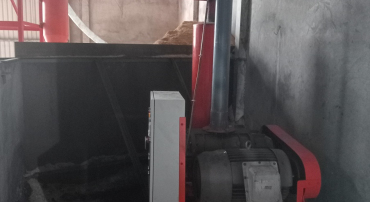 Máy hút trấu một giờ 12 tấn